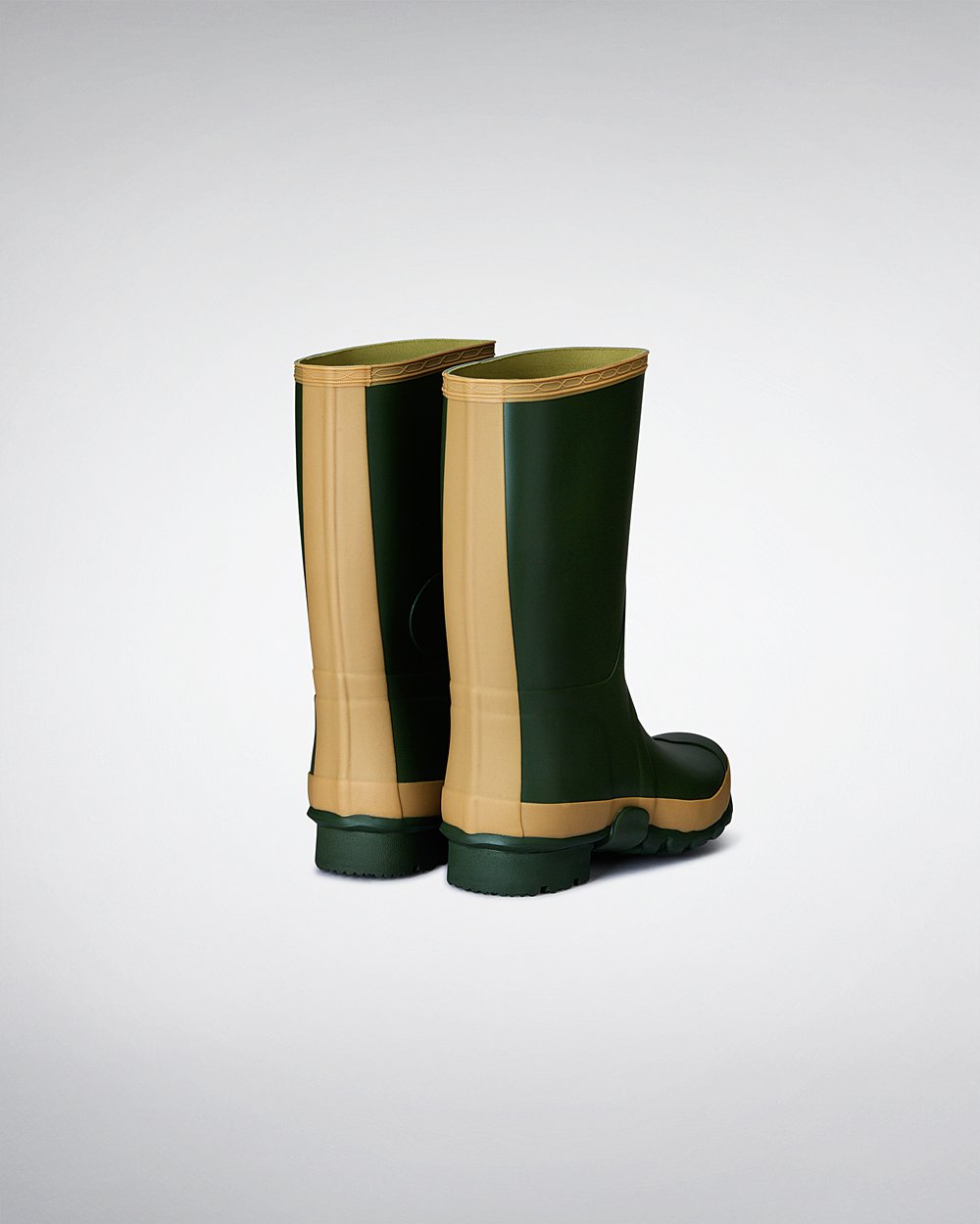 Botas De Cortas Gardener Hunter Hombre - Verdes - 265384ABW